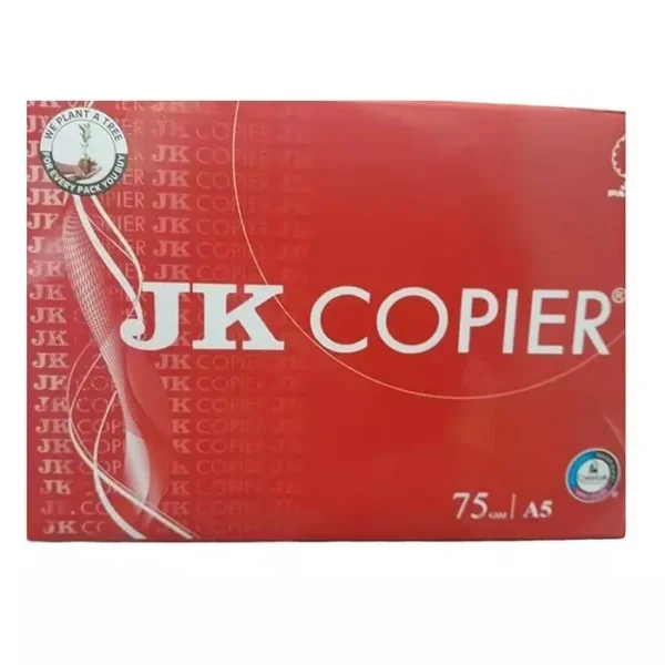 JK Easy Copier Paper | A5 Size | 75 GSM | 500