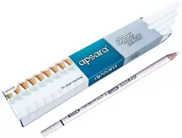 White Apsara Pencil  Graphite Pencil - Image 2