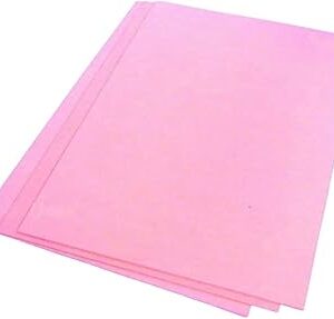 CHARTS LIGHT PINK COLOUR SHEETS