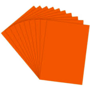 A4  SIZE COLOUR PAPER ORANGE