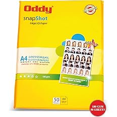 130 GSM ODDY A4 GLOSSY PHOTO PAPER