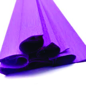 CREPE  PAPER  PURPLE COLOUR