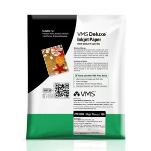 130 gsm glossy VMS  DELUXE  INKJET  PAPER