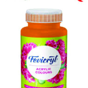  ACRYLIC  COLOUR  500 ML ORANGE COLOUR