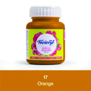    ACRYLIC COLOUR 100 ML ORANGE COLOUR