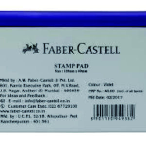              FABER CASTELL STAMP PAD 